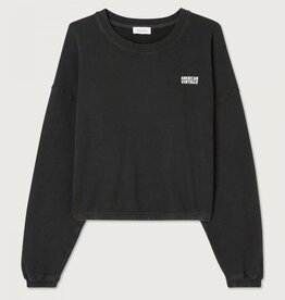 American Vintage Sweater 'Izubird' - Reglisse Vintage - Izu03A - American Vintage