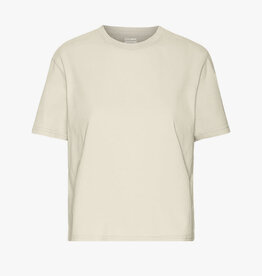 Colorful Standard T-Shirt 'Organic Boxy Crop Tee' - Ivory White - Colorful Standard Colorful Standard T-Shirt 'Organic Boxy Crop Tee' - Ivory White - Colorful Standard