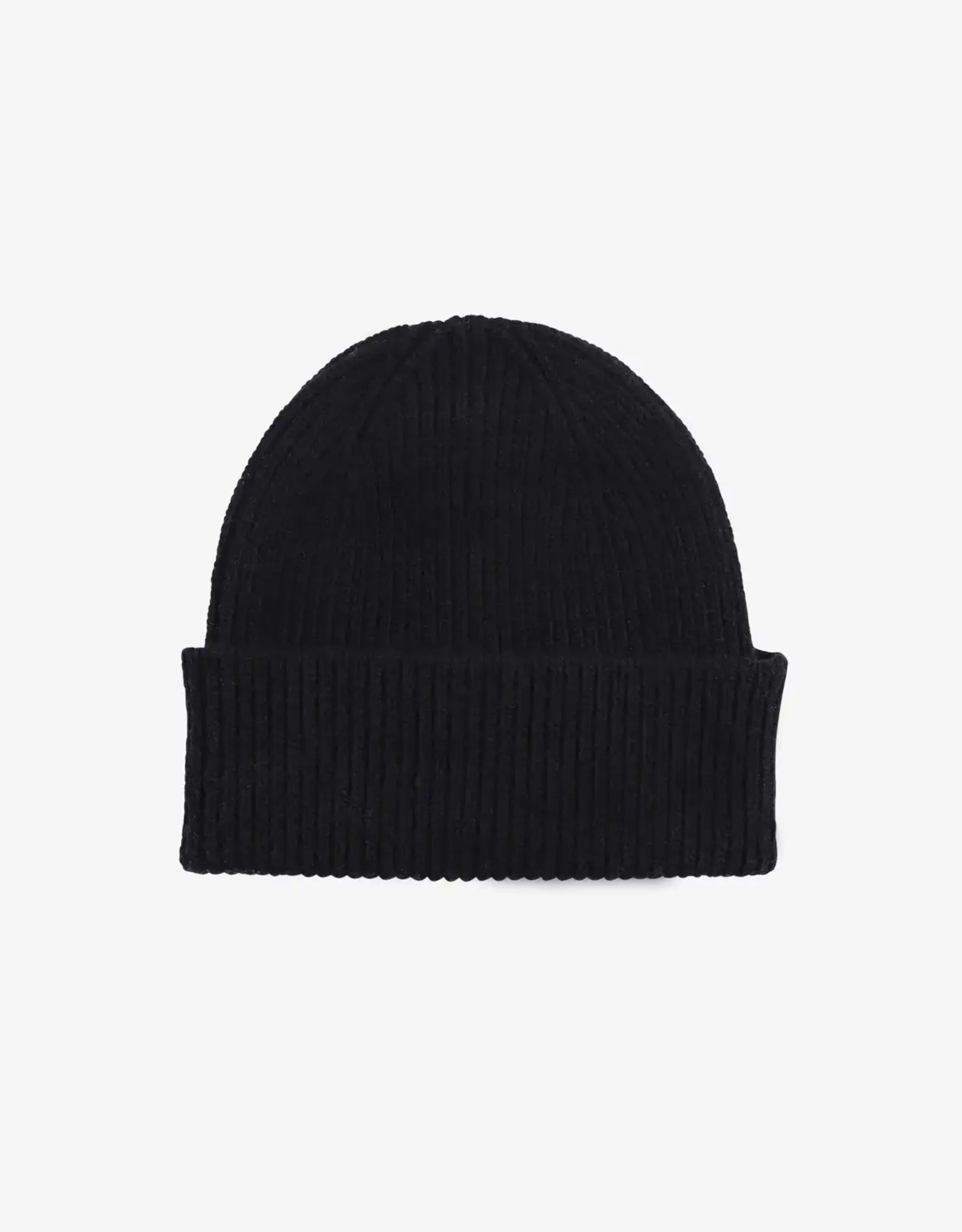 Colorful Standard Beanie 'Merino Wool' - Deep Black - Colorful Standard