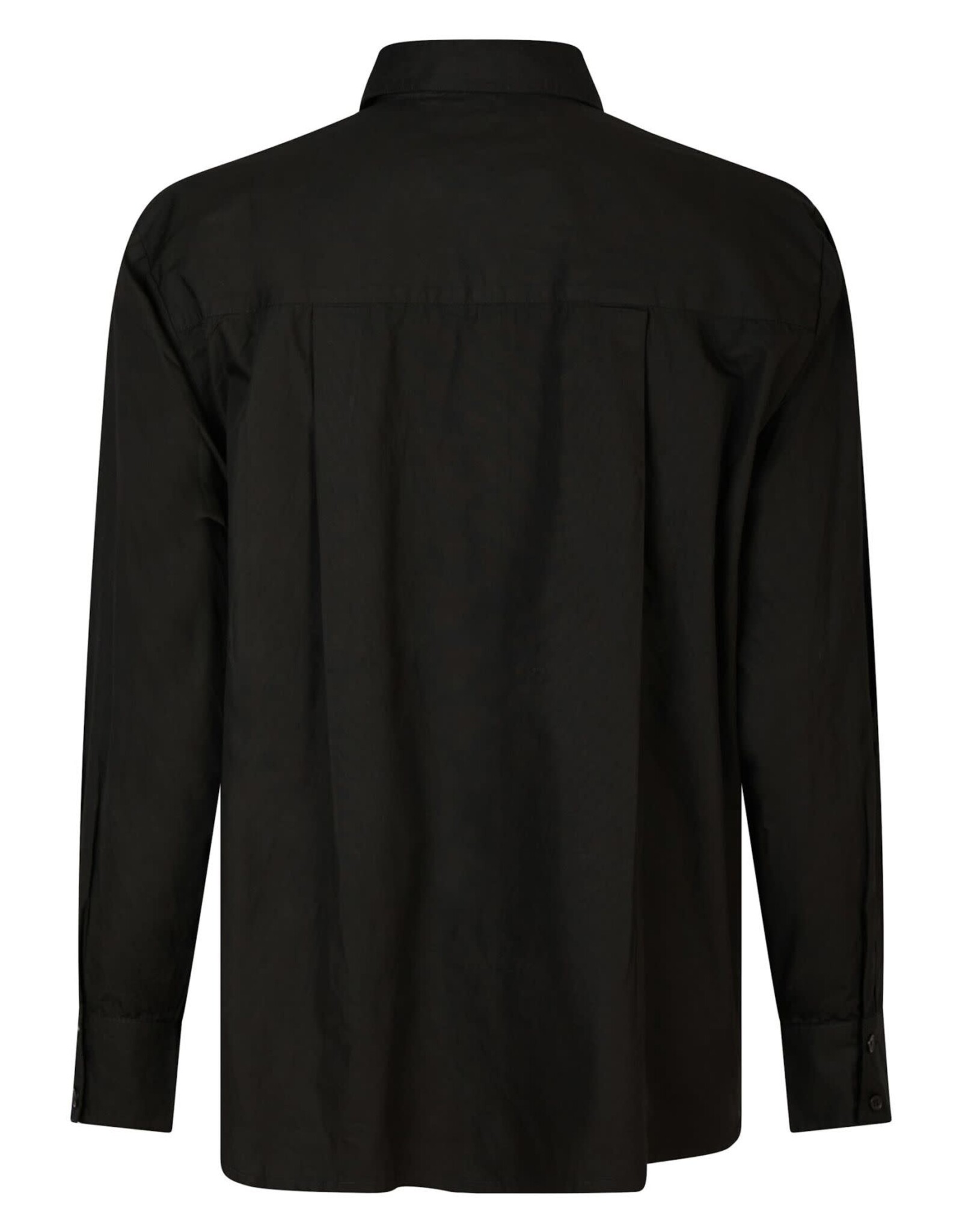 Hemd Poplin 'Dalma' - Black - Neo Noir