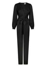 Jumpsuit Heavy Sateen 'Rimaldi' - Black - Neo Noir