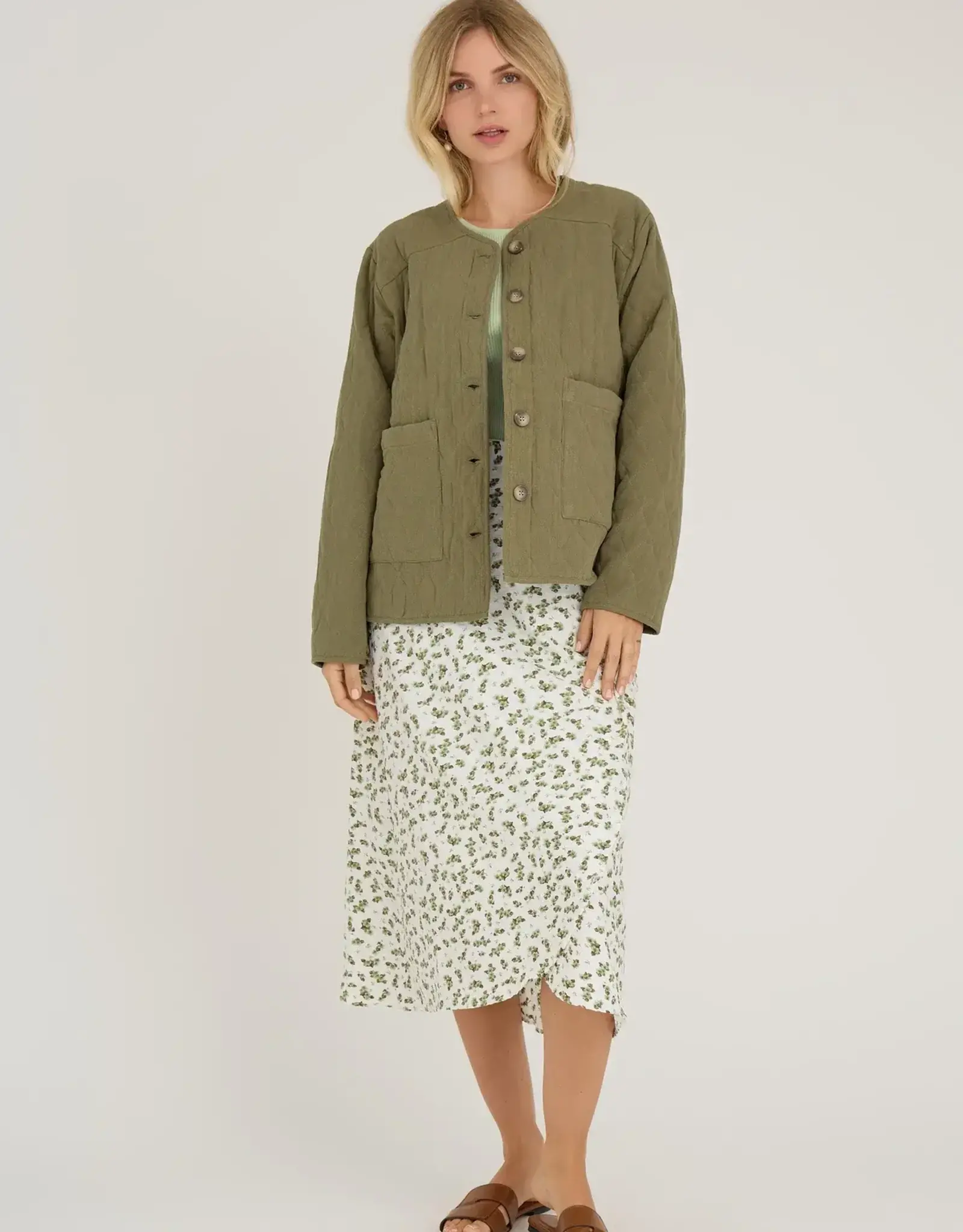 A view Jacket 'Kammy' - Army - A View