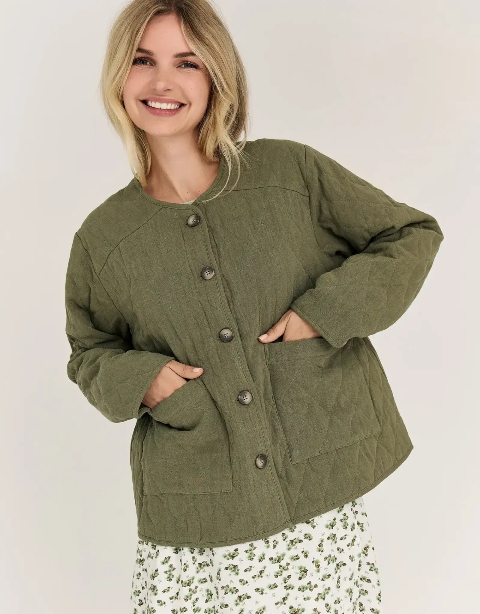 A view Jacket 'Kammy' - Army - A View