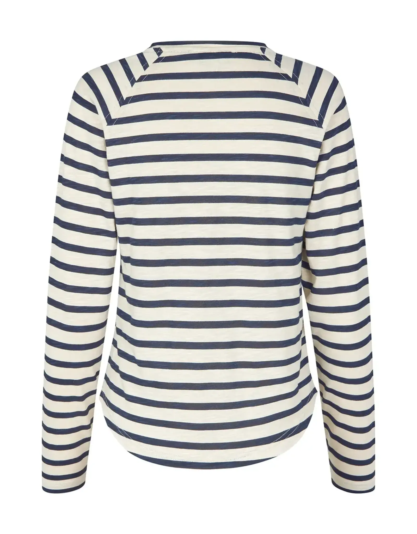 Lollys Laundry T-Shirt Lange Mouw 'Liva' - Stripe - Lollys Laundry