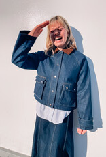 Jacket Denim 'Vista' - Blue - Neo Noir