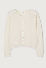 American Vintage Cardigan 'Vitow' - Blanc - Vito19E  - American Vintage