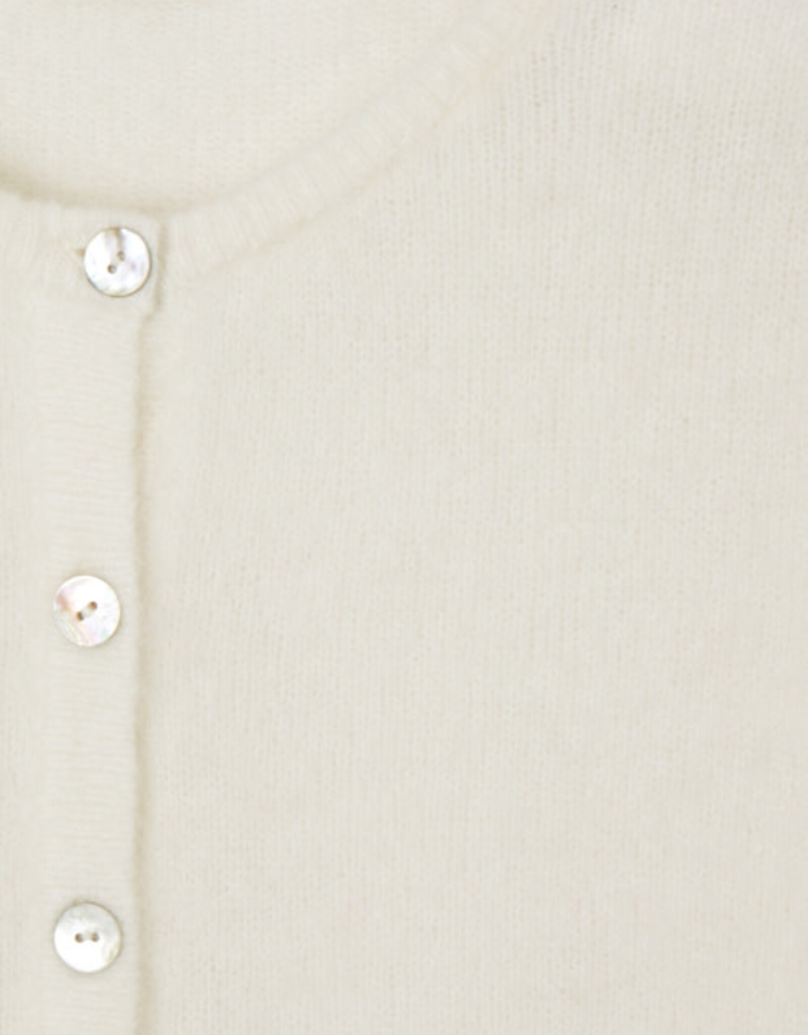 American Vintage Cardigan 'Vitow' - Blanc - Vito19E  - American Vintage