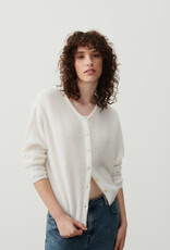 American Vintage Cardigan 'Vitow' - Blanc - Vito19E  - American Vintage