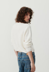 American Vintage Cardigan 'Vitow' - Blanc - Vito19E  - American Vintage