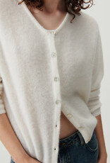 American Vintage Cardigan 'Vitow' - Blanc - Vito19E  - American Vintage