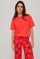 Harper&Yve T-Shirt 'Rhinestone' - Spicy Red - Harper&Yve