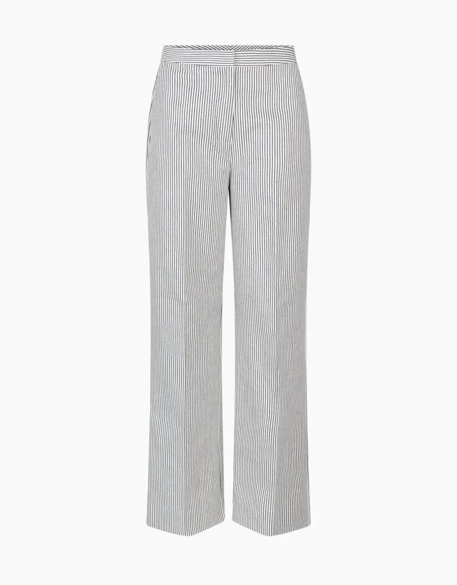 Another Label Broek Stripe 'Moore'' - White Navy Stripe  - Another Label