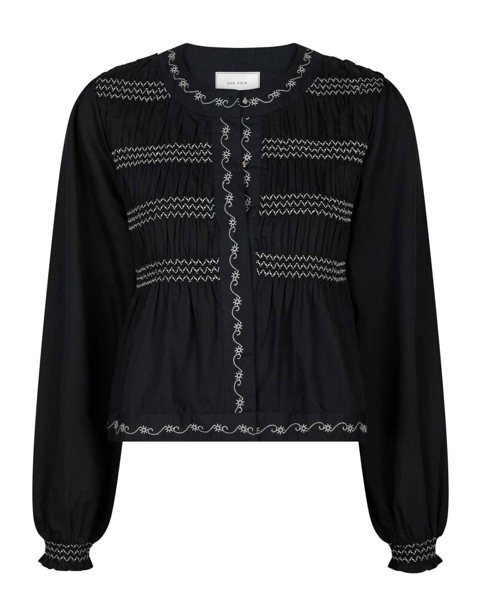 Jacket Smock 'Justice' - Navy - Neo Noir