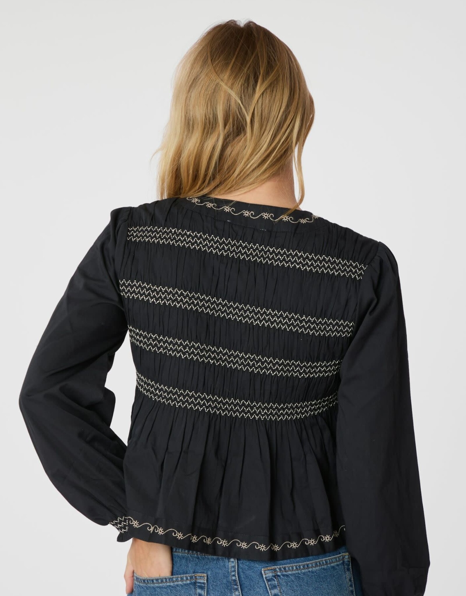 Jacket Smock 'Justice' - Navy - Neo Noir