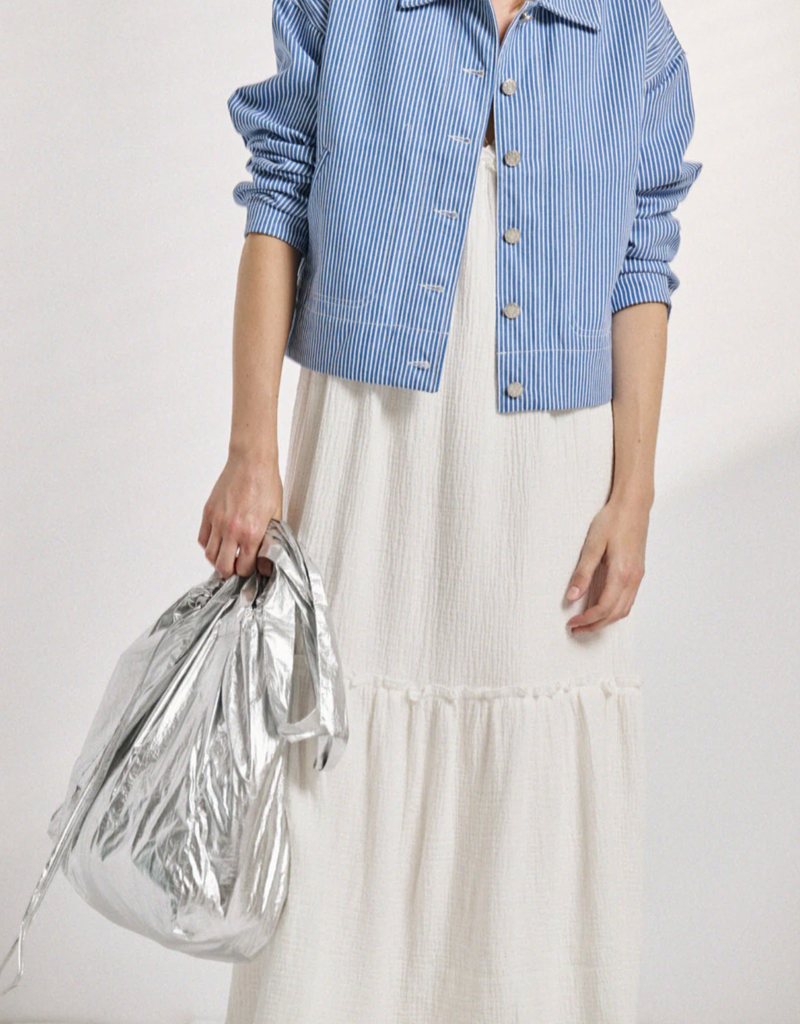 Laure+Max Sac 'Ava' - Argent - Laure+Max
