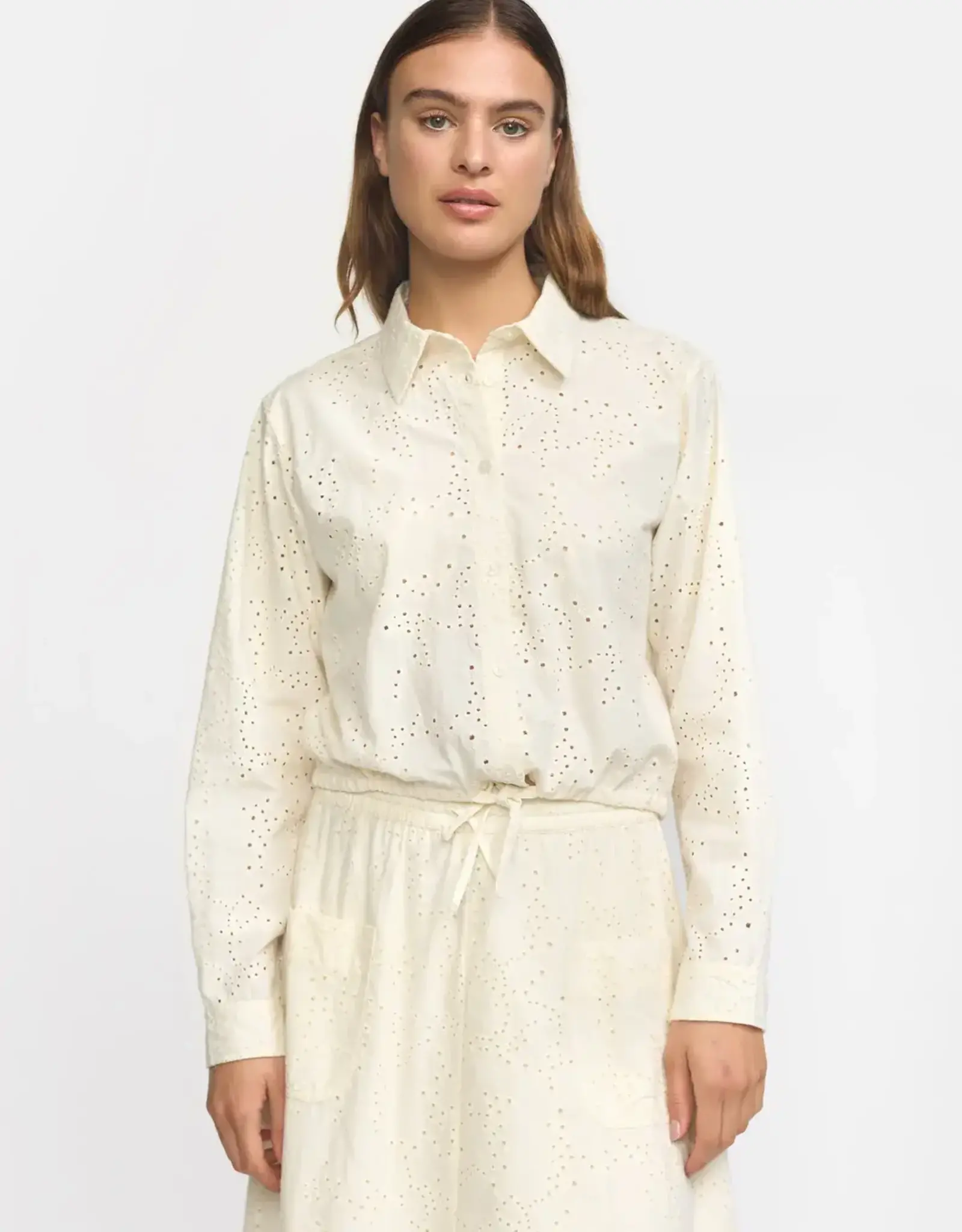 Esmé Studios Blouse 'Leo' -  Buttercream - Esmé Studios