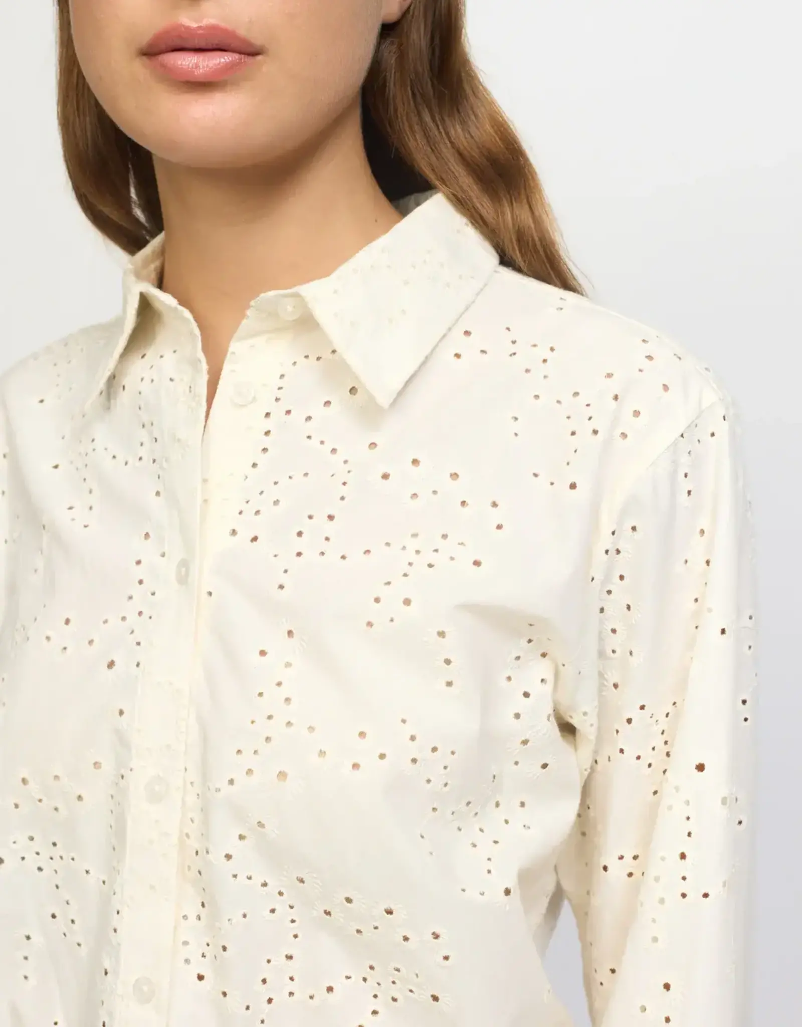 Esmé Studios Blouse 'Leo' -  Buttercream - Esmé Studios