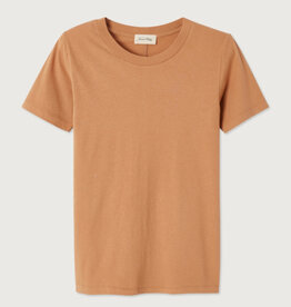 American Vintage T-Shirt 'Gamipy' Korte Mouw - Noisetier - Gami21 - American Vintage