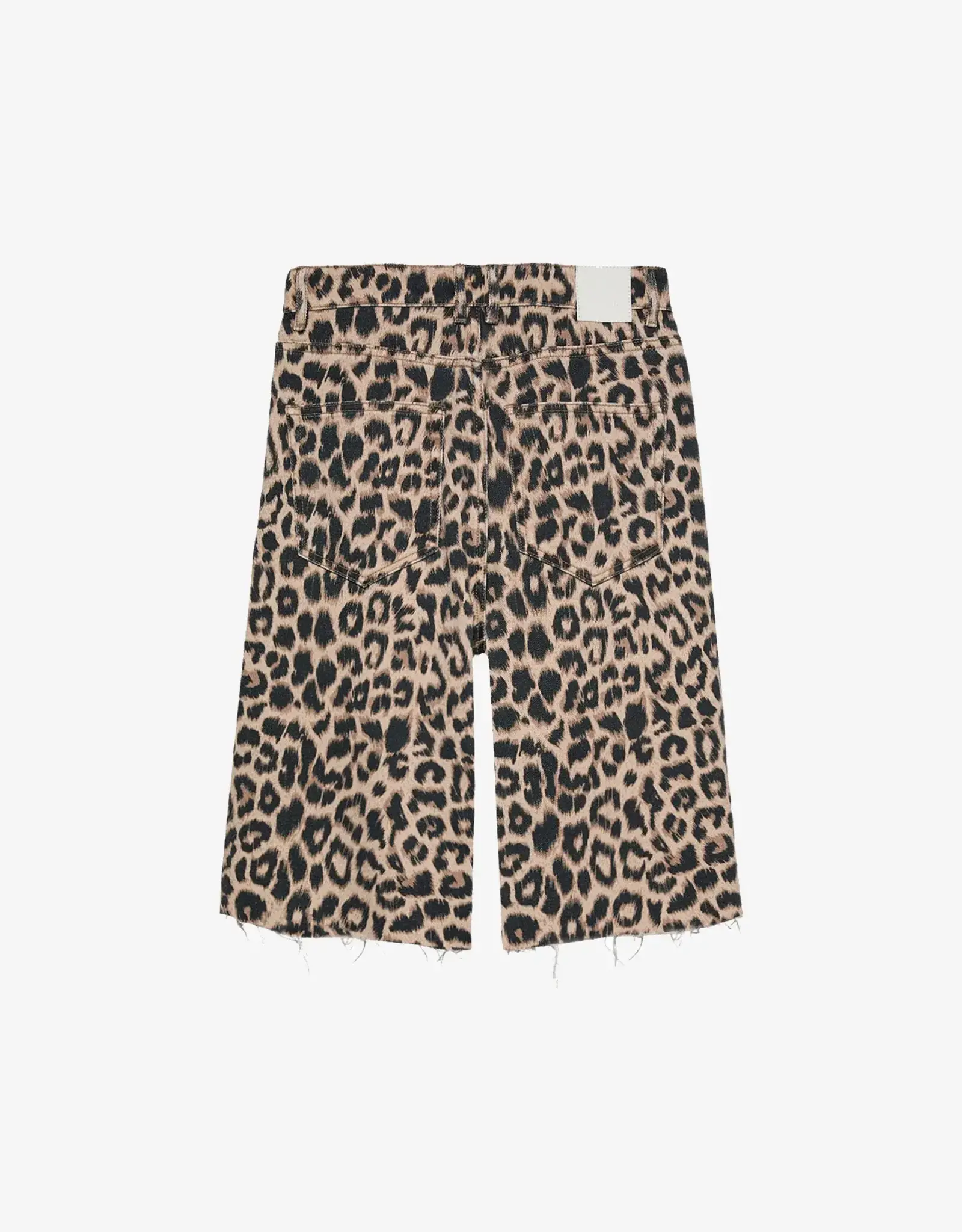 Catwalk Junkie Jort 'Loose Fit Leopard' - Grey Morn - Catwalk junkie