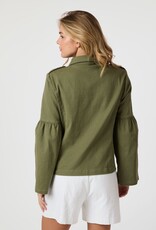 Jacket 'Jaynor' - Army - Neo Noir