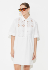 Suncoo Jurk 'Cross' - Blanc Casse - Suncoo