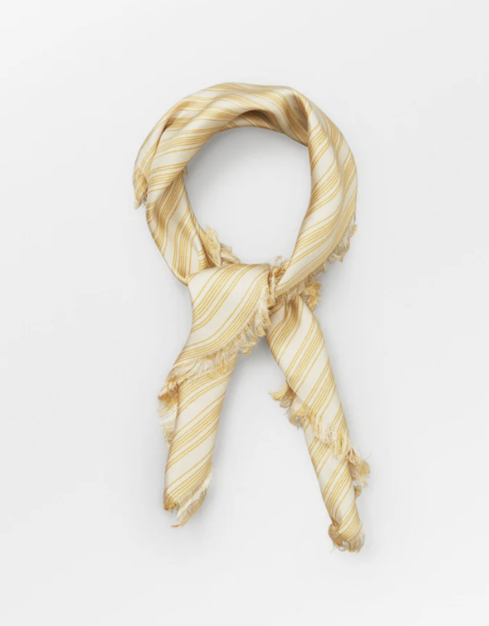 Becksöndergaard Sjaal 'Strifilia Yellow Sia' - Ochre Yellow - Beck Söndergaard