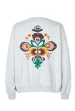Lollys Laundry Sweatshirt 'Sydney' - Light Grey Melange - Lollys Laundry