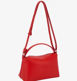 HVISK Handtas  'Note Soft Structure' - Red Coral - Hvisk
