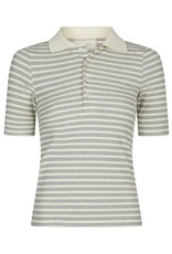 Polo Stripe 'Manama' - Light Blue - Neo Noir