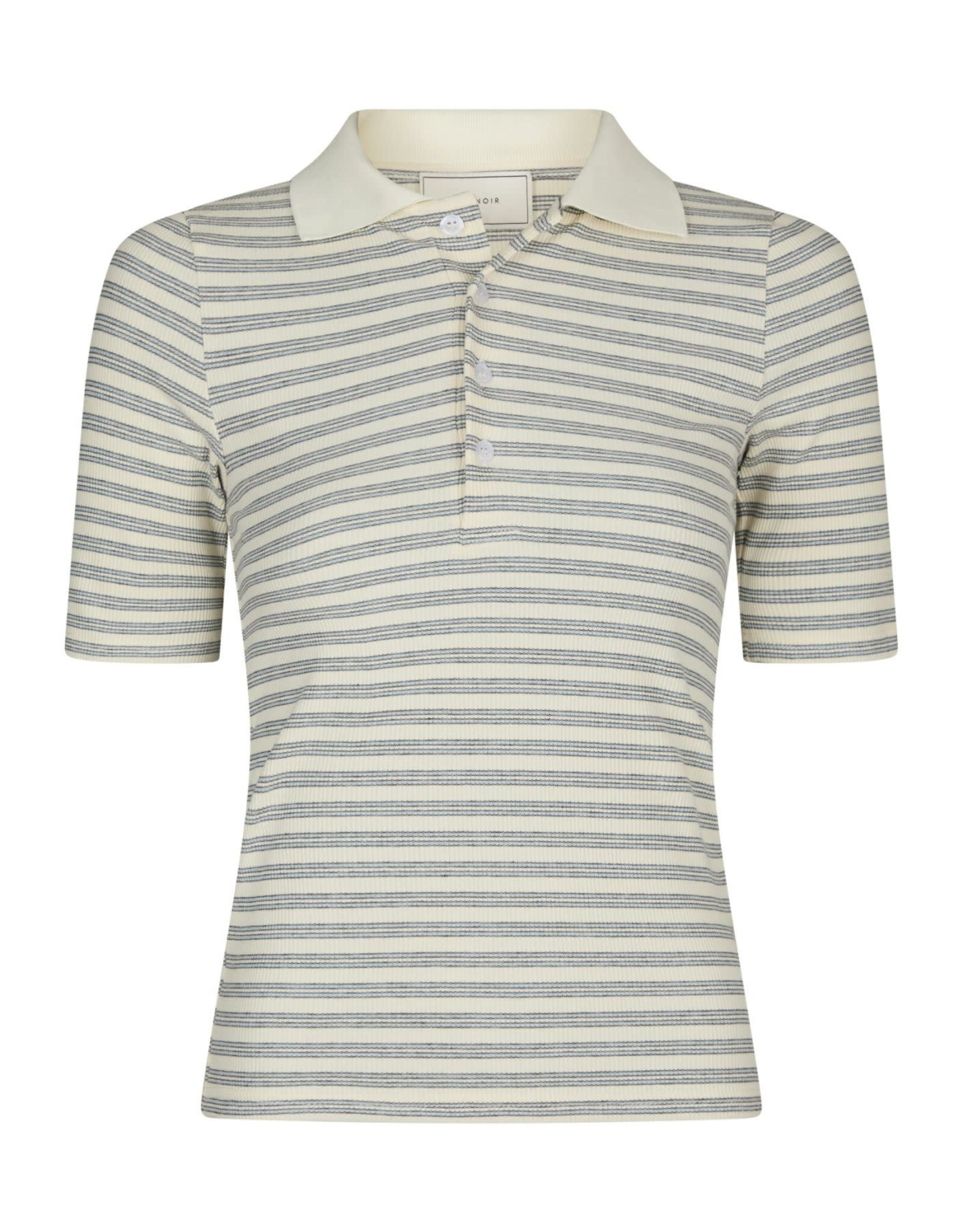 Polo Stripe 'Manama' - Light Blue - Neo Noir