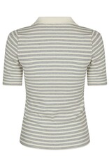 Polo Stripe 'Manama' - Light Blue - Neo Noir