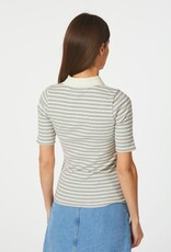 Polo Stripe 'Manama' - Light Blue - Neo Noir