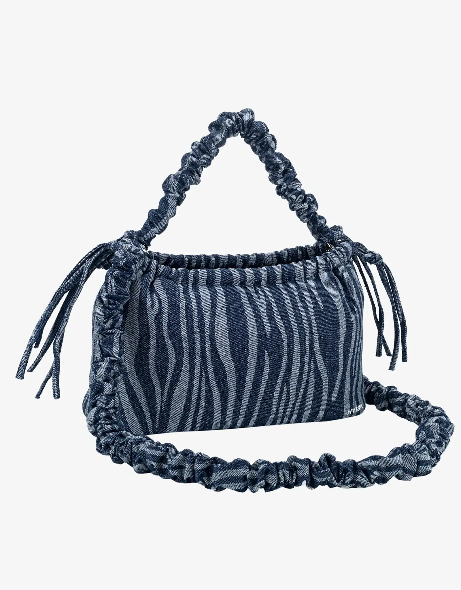 HVISK Handtas  'Arcadia Denim' - Navy Zebra - Hvisk