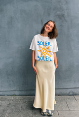 Rok Heavy Sateen 'Vicky' - Light Yellow - Neo Noir