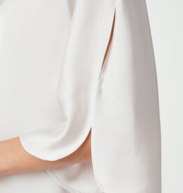 Blouse Heavy Sateen 'Liora' - Pearl - Neo Noir
