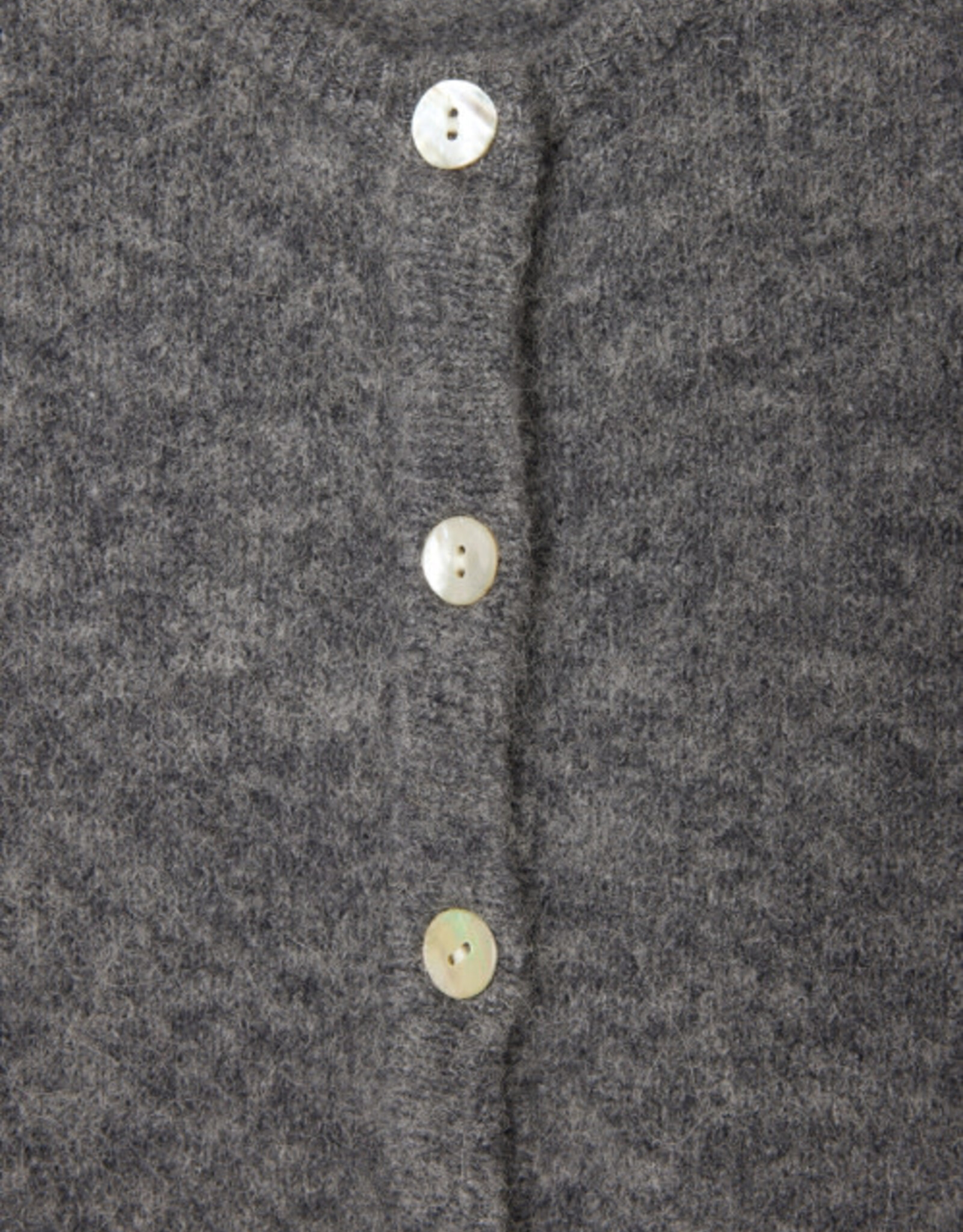 American Vintage Cardigan 'Vitow' - Acier Chine - Vito19E  - American Vintage