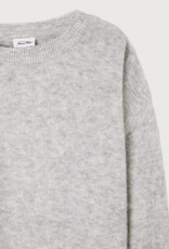 American Vintage Pull 'Vitow' - Gris Clair Chine - Vito18E -  American Vintage