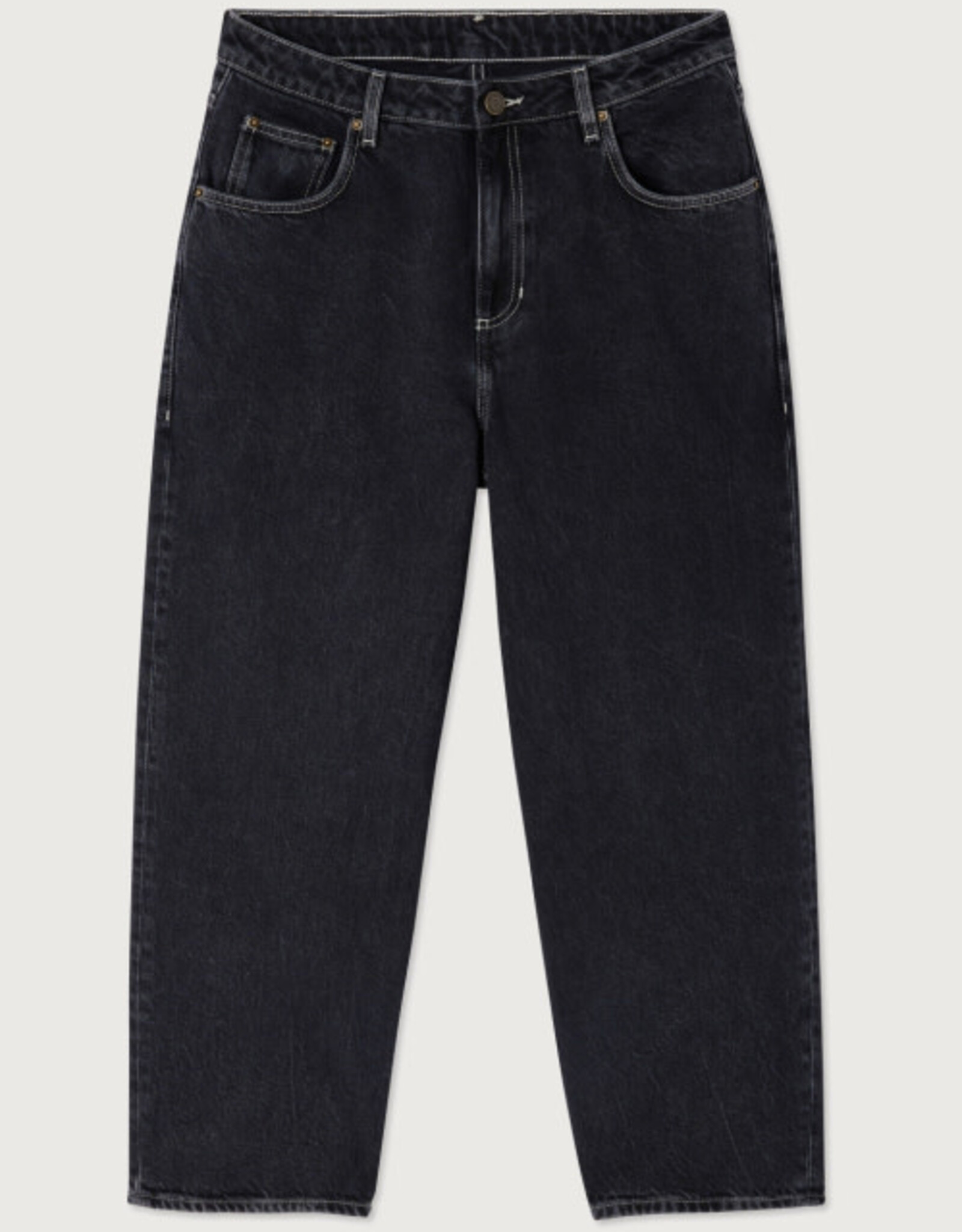 American Vintage Jeans  Boyfriend 'Yopday' - Black Vintage - Yop11I - American Vintage