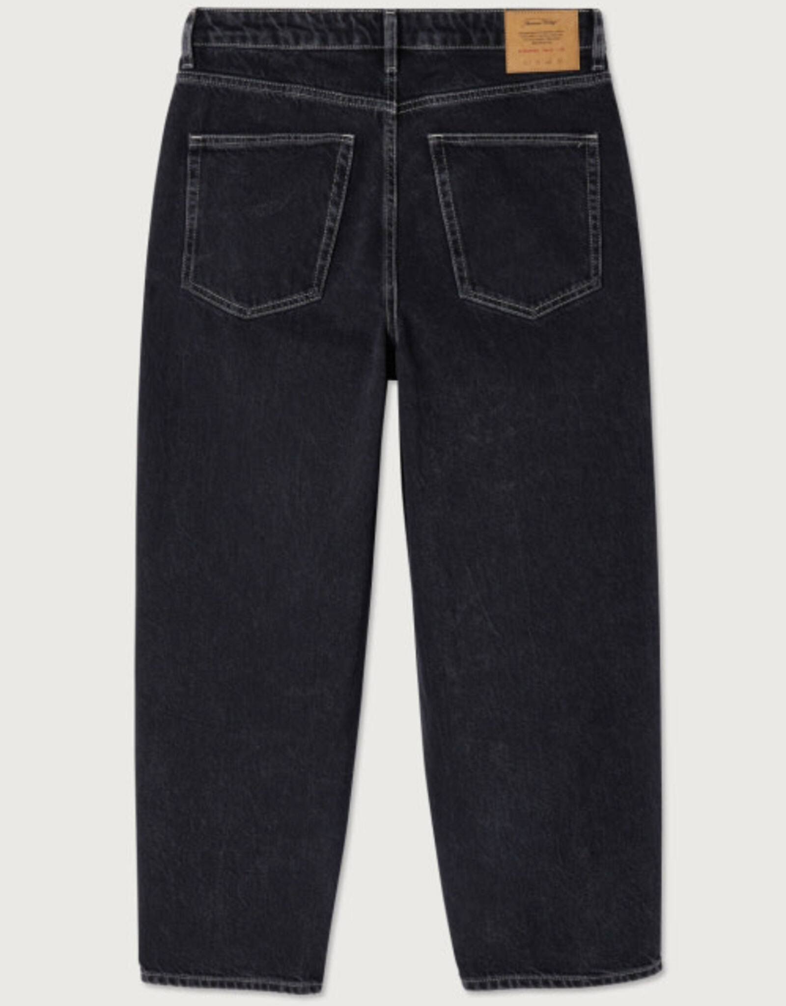 American Vintage Jeans  Boyfriend 'Yopday' - Black Vintage - Yop11I - American Vintage