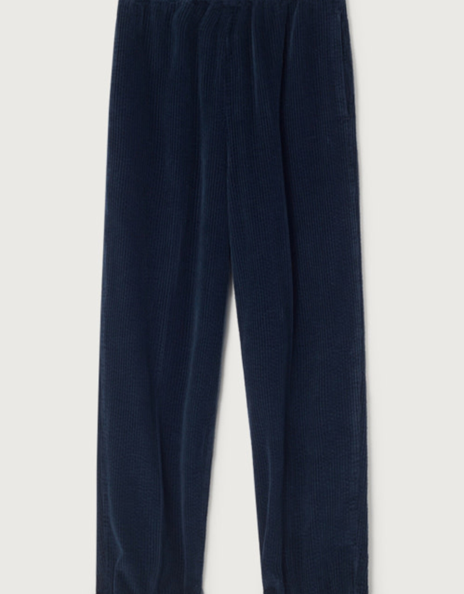 American Vintage Broek 'Padow'  - Navy - Pado137 - American Vintage