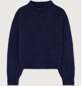 American Vintage Pull 'East' - Navy Chine - East18Q  - American Vintage