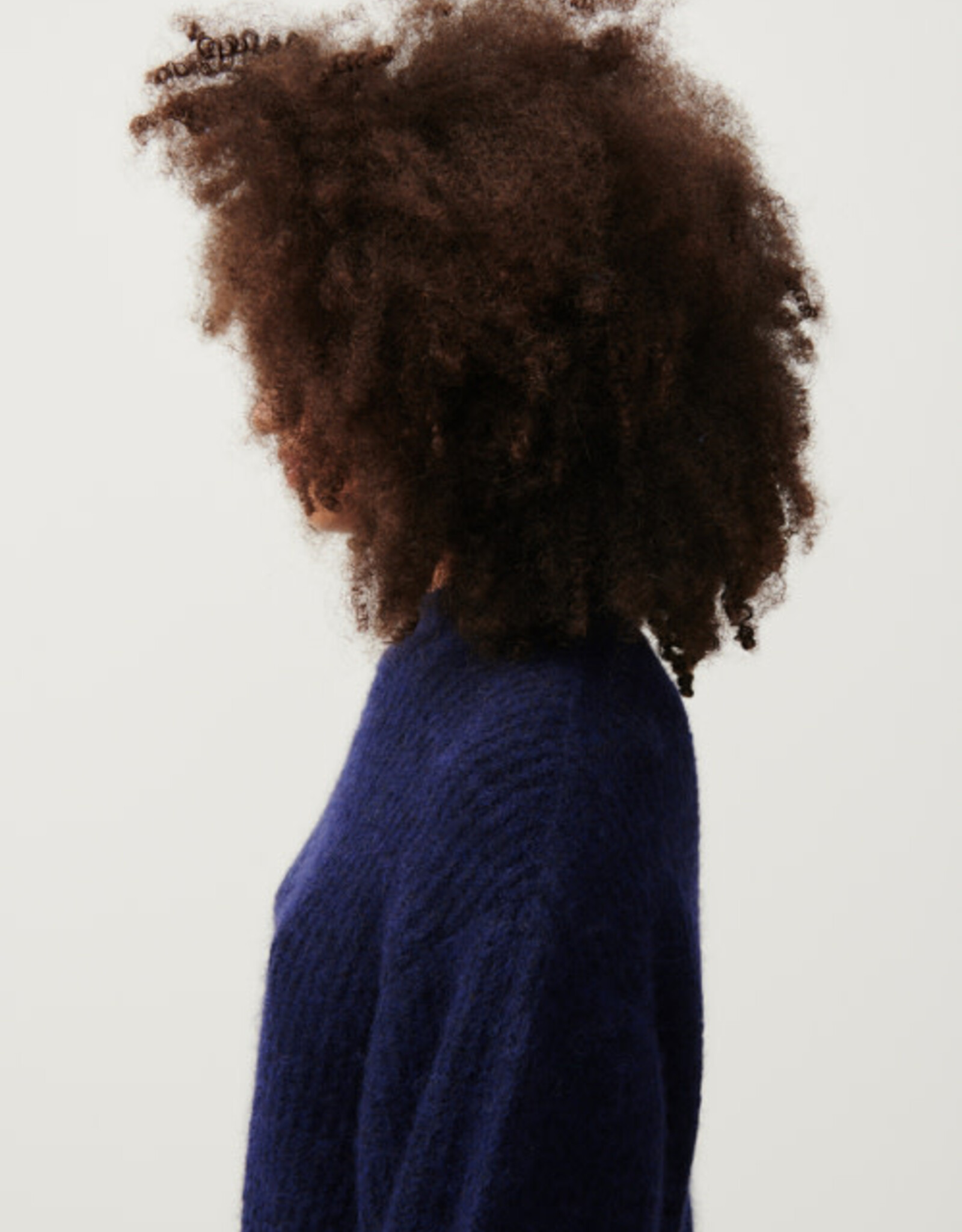 American Vintage Pull 'East' - Navy Chine - East18Q  - American Vintage
