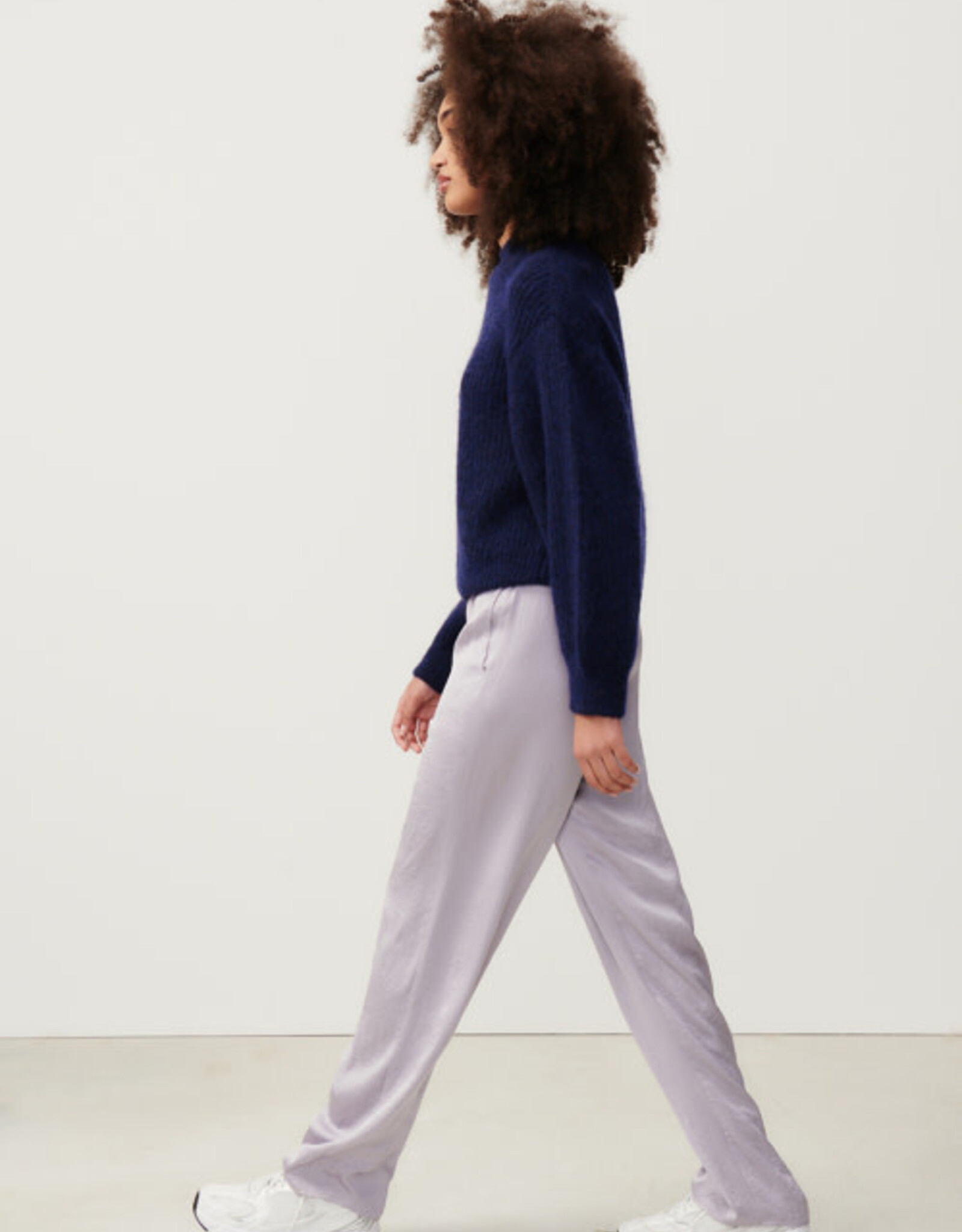 American Vintage Pull 'East' - Navy Chine - East18Q  - American Vintage