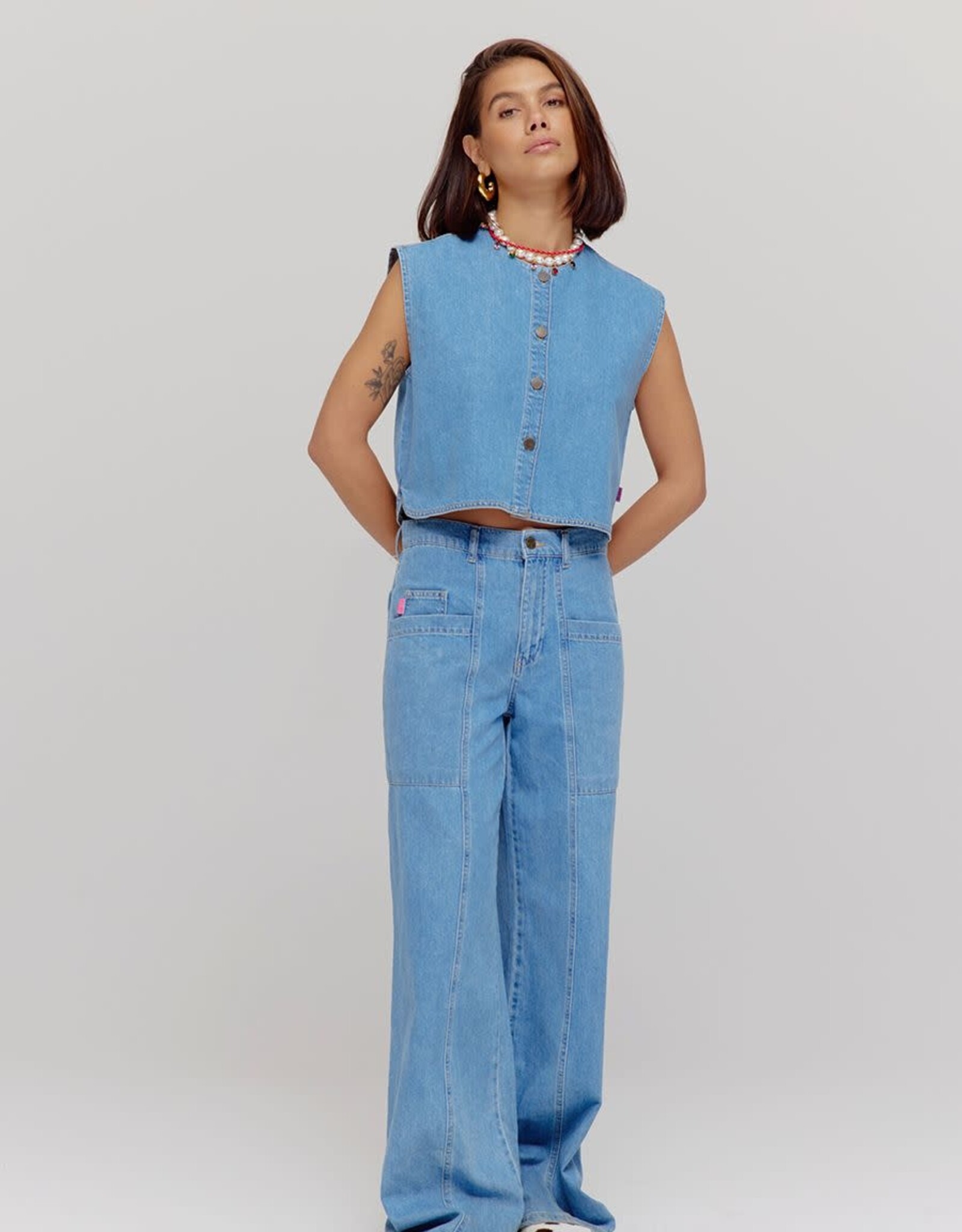 Harper&Yve Jeans 'Madelynn' - Mid Blue - Harper&Yve