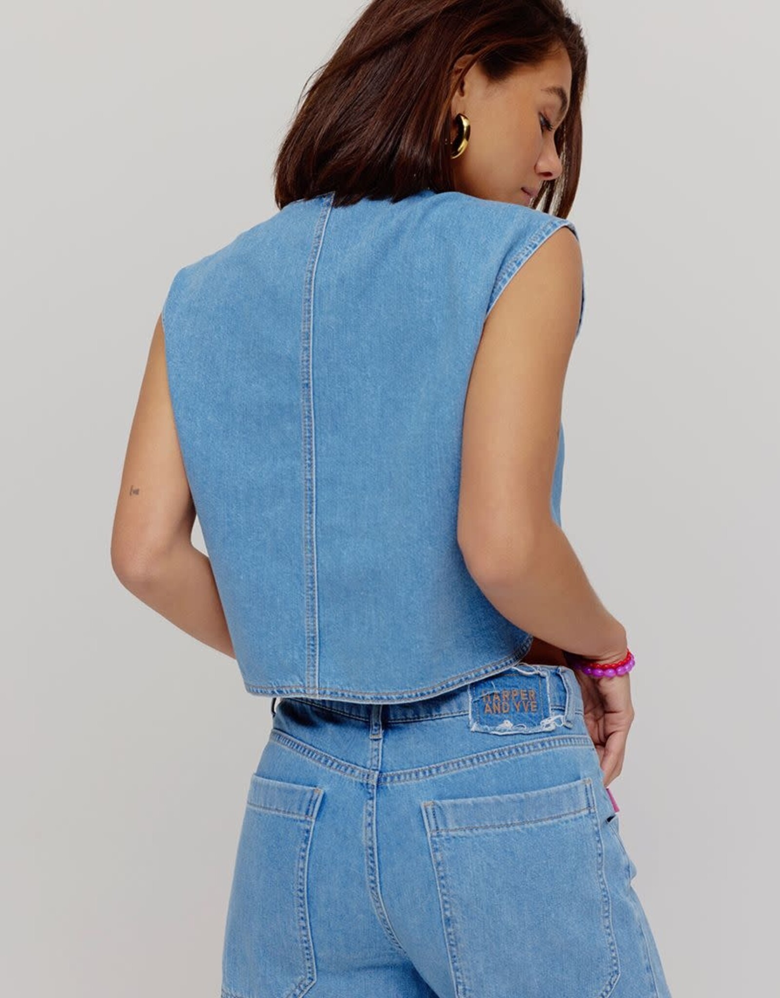 Harper&Yve Jeans 'Madelynn' - Mid Blue - Harper&Yve