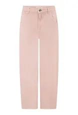 Seventy +Mochi Jeans High Rise Barrel 'Bo' - Cloud Peony Pink - Seventy + Mochi
