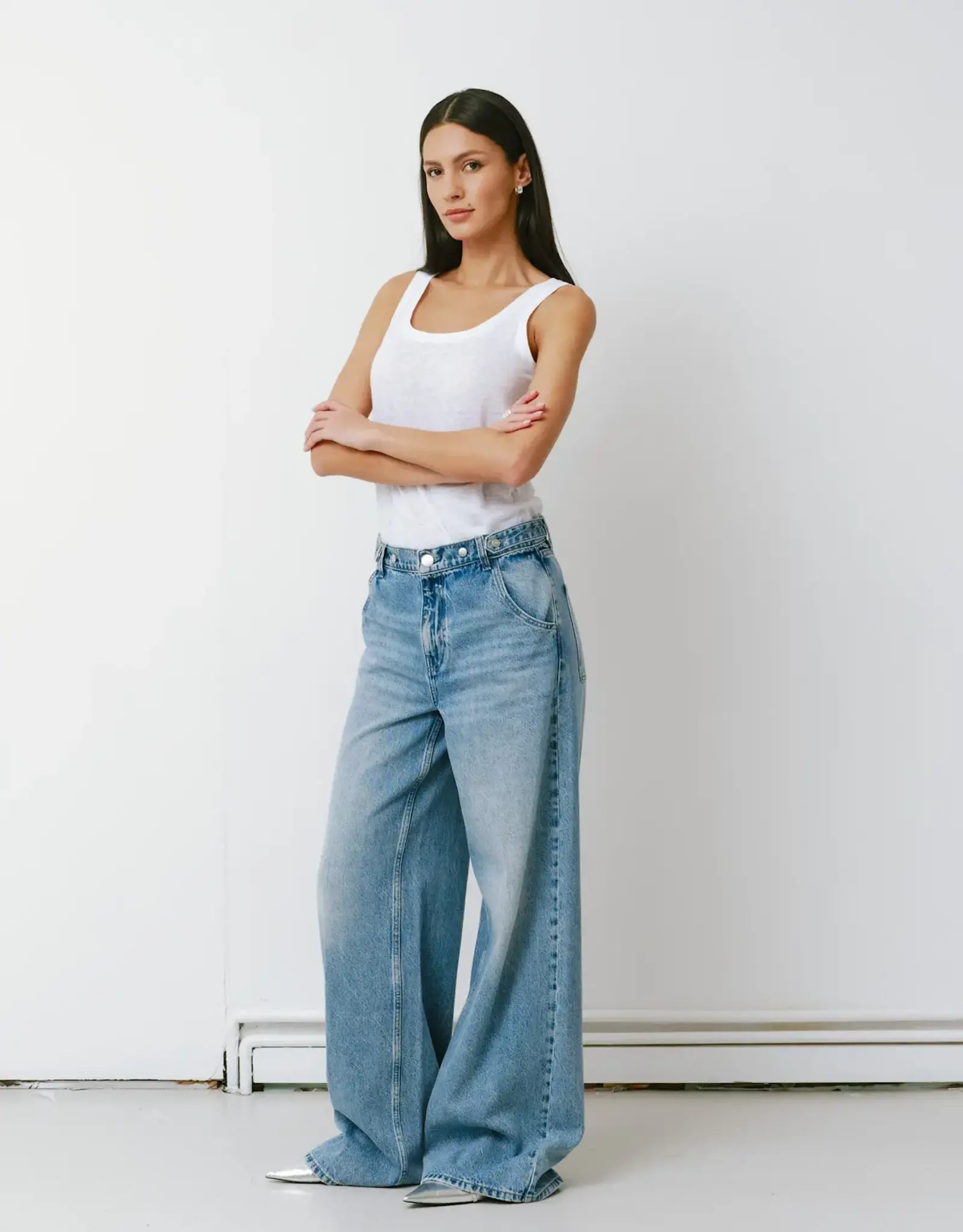 Seventy +Mochi Jeans Adjustable 'Ali Tab' - Melrose - Seventy + Mochi