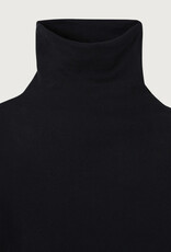 American Vintage Top Met Rolkraag 'Massachusetts - Mas08 - Black - American Vintage