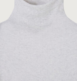 American Vintage Top Met Rolkraag 'Massachusetts - Mas08 - Gris Chine - American Vintage