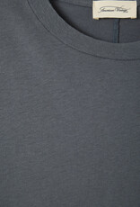 American Vintage T-Shirt 'Gamipy' Lange Mouw - Acier - Gami28 - American Vintage